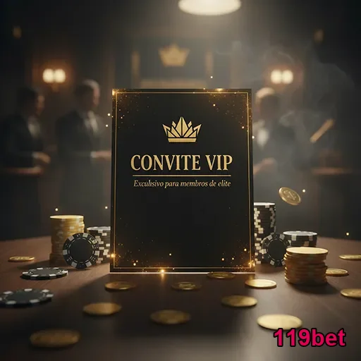 Imagem promocional do 119bet VIP07, destaque ao site de apostas esportivas e jogos online.